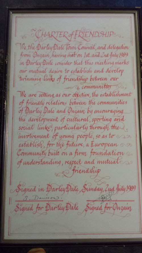Twinning Agreement_1989 Twinning Agreement_1989